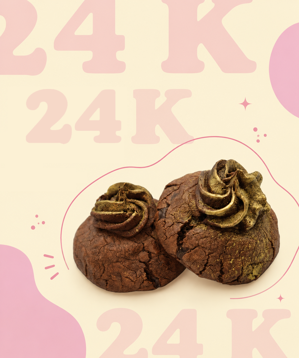 24 K triple chocolate
