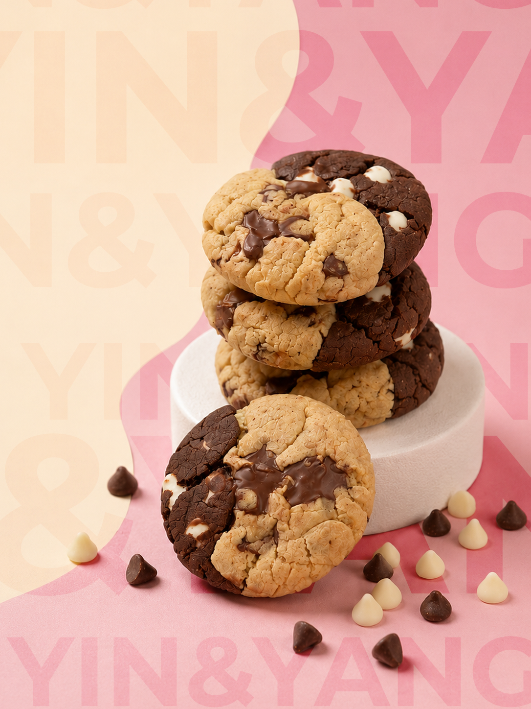yin & yang cookies